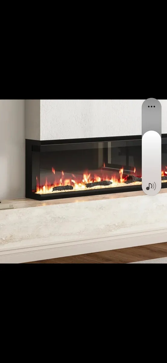 Electric fireplace 60inch 3sided - Image 3