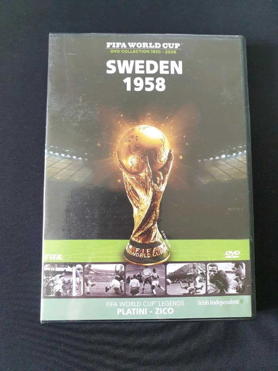 Sweden 1958 Football World Cup DVD Soccer - Image 1
