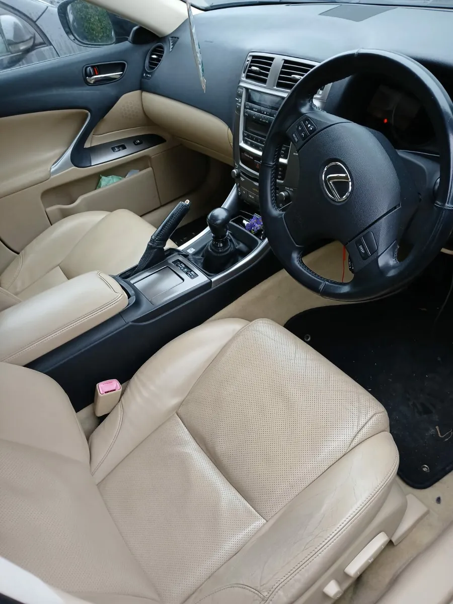 08 Lexus IS250 Manual NCT+TAX - Image 2