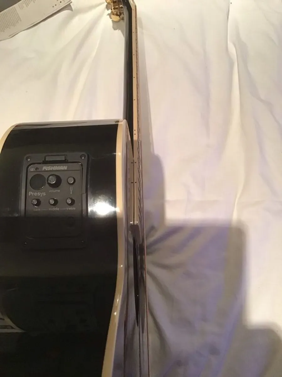 epiphone ej200 black - Image 3