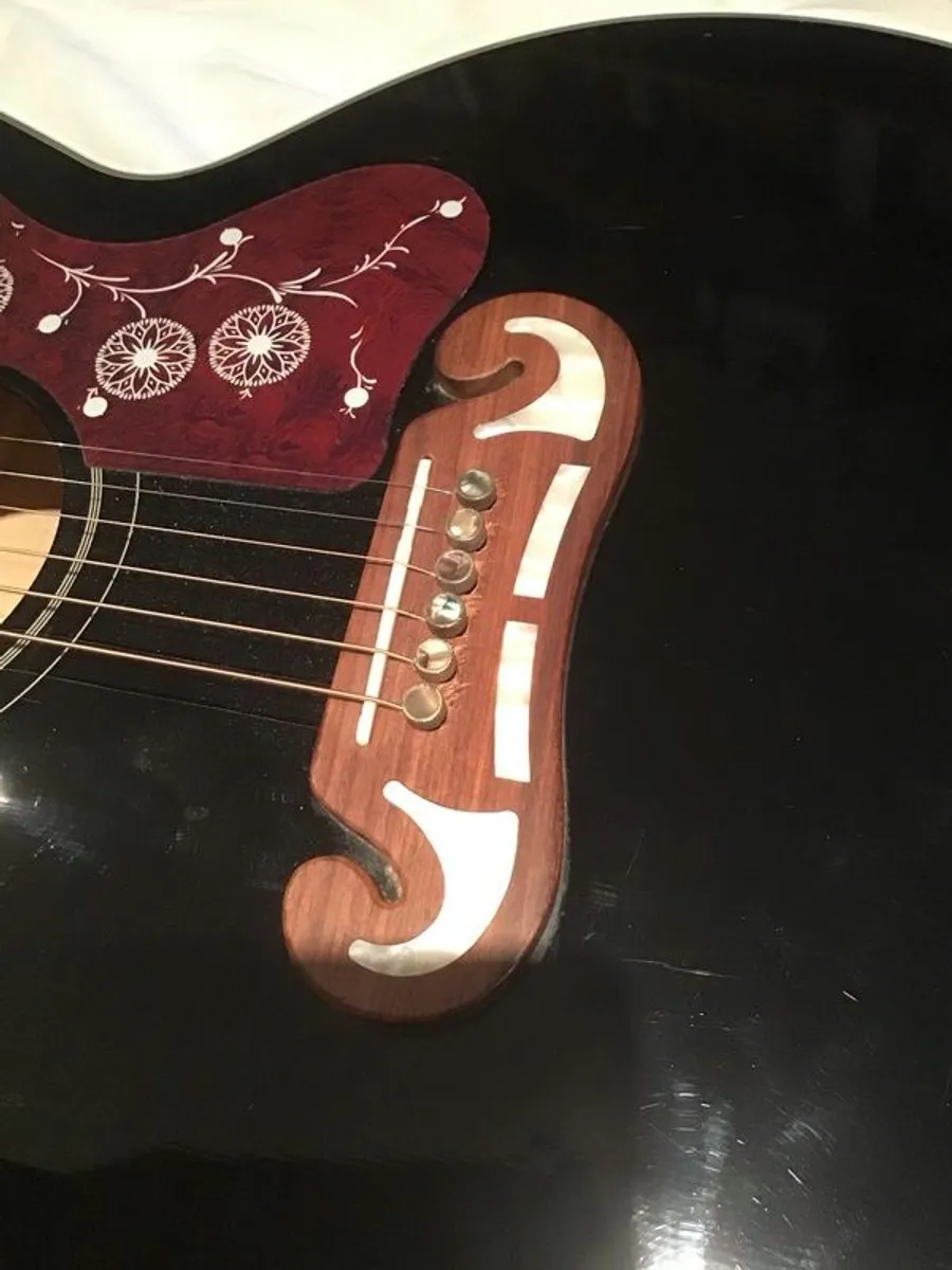 epiphone ej200 black - Image 4