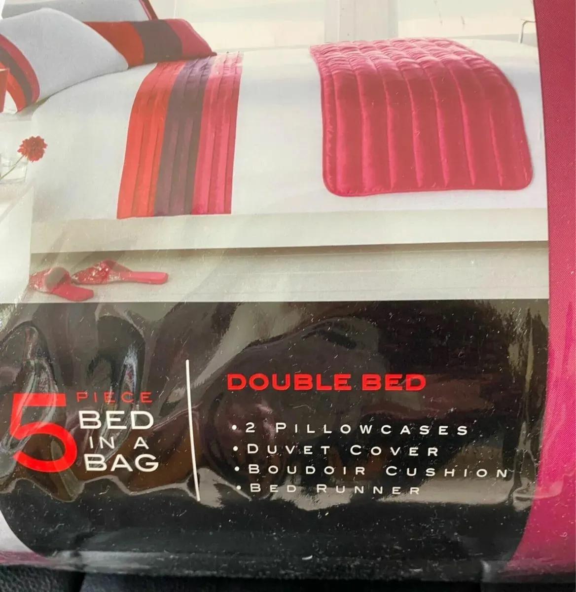 NEW SEALED Bed in a bag Set Double Size - Image 4