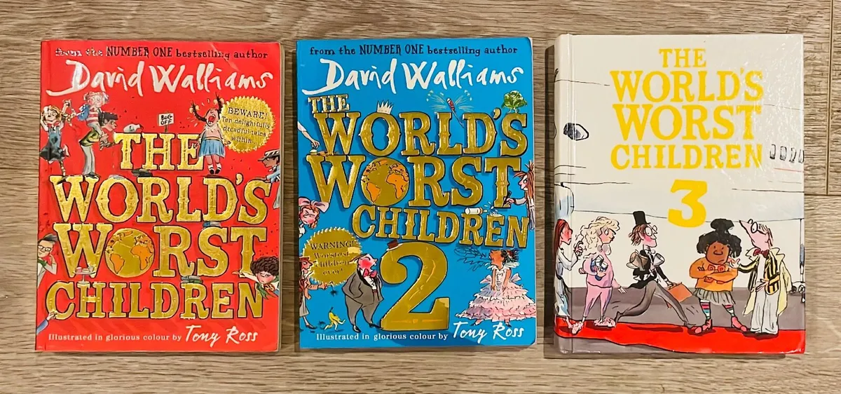 David Walliams World Worst Children Series 1,2 & 3