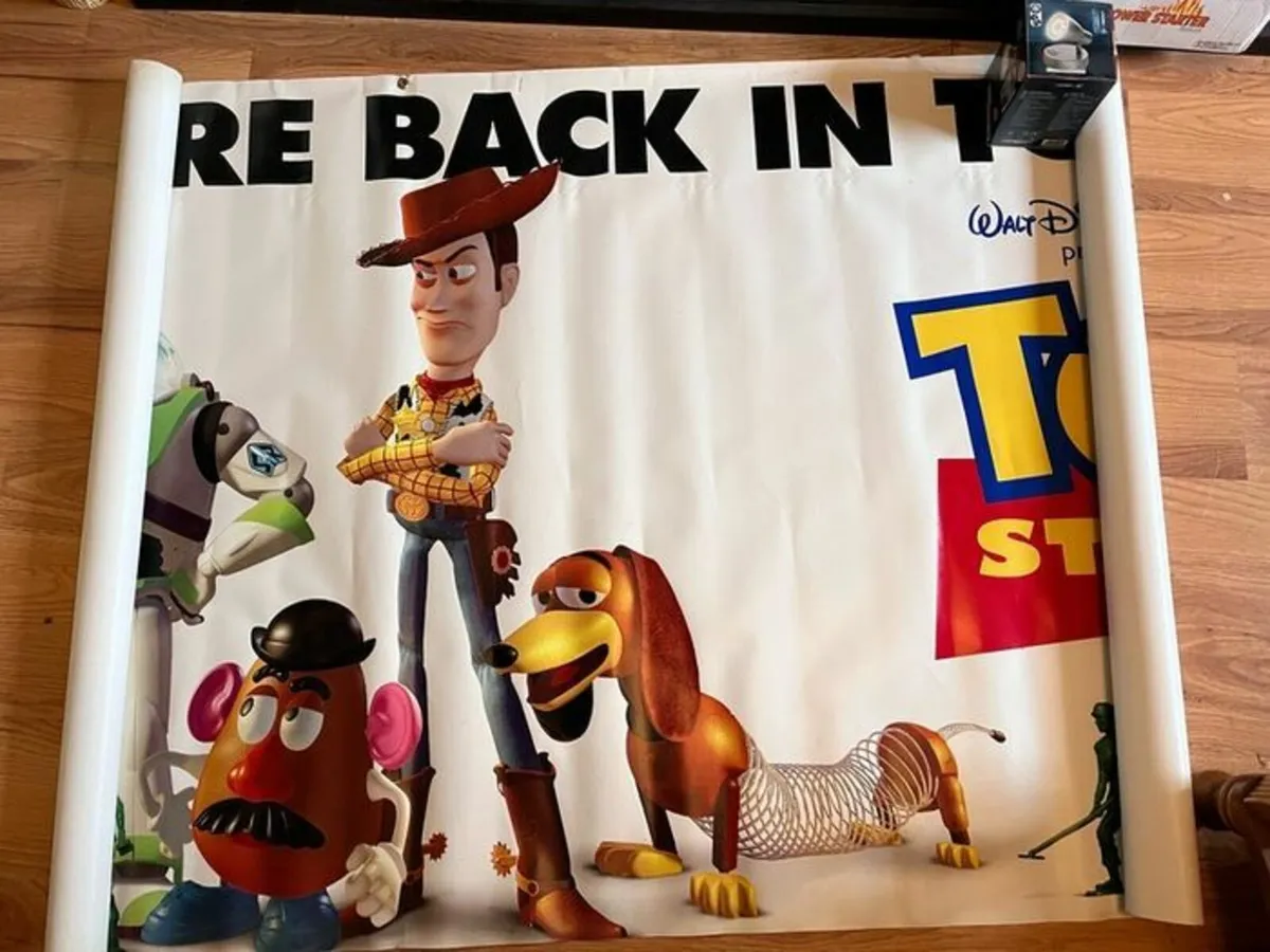 Toy Story Original Cinema Banner and Lobby Photos. - Image 3