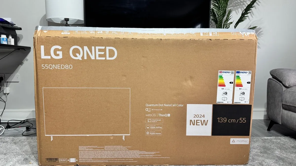 TV Moving box Cardboard - Image 2