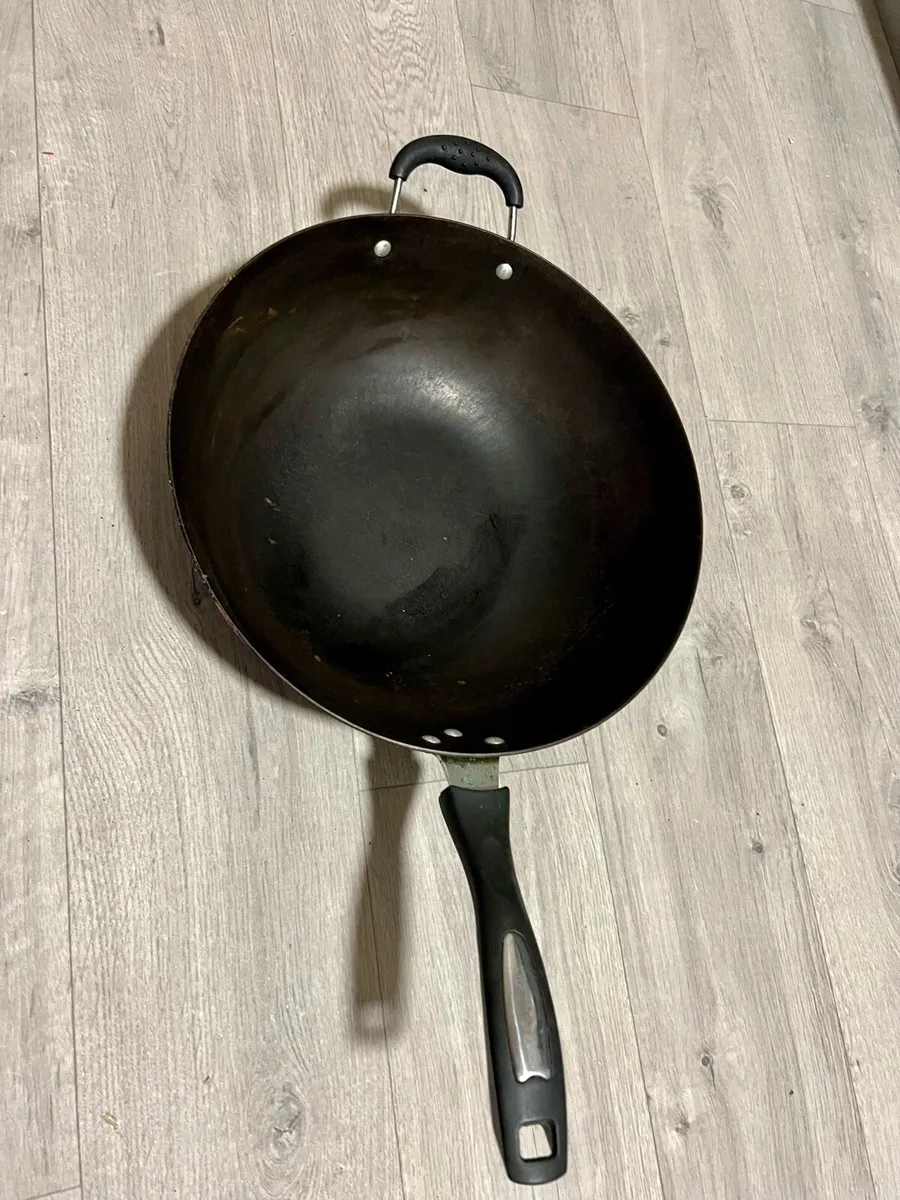 Symple Stuff 32cm Big Wok With Helper Handle - Image 1