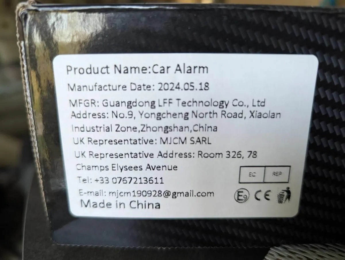 SPY Car Two Way Alarm System Full Set Immobilizer - Image 3