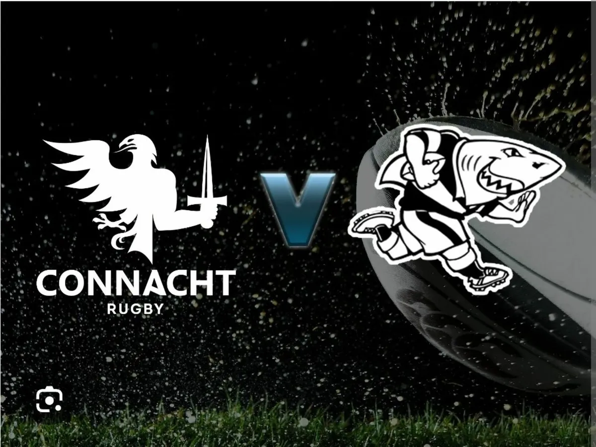 Connacht Rugby vs Sharks tickets (x 4)