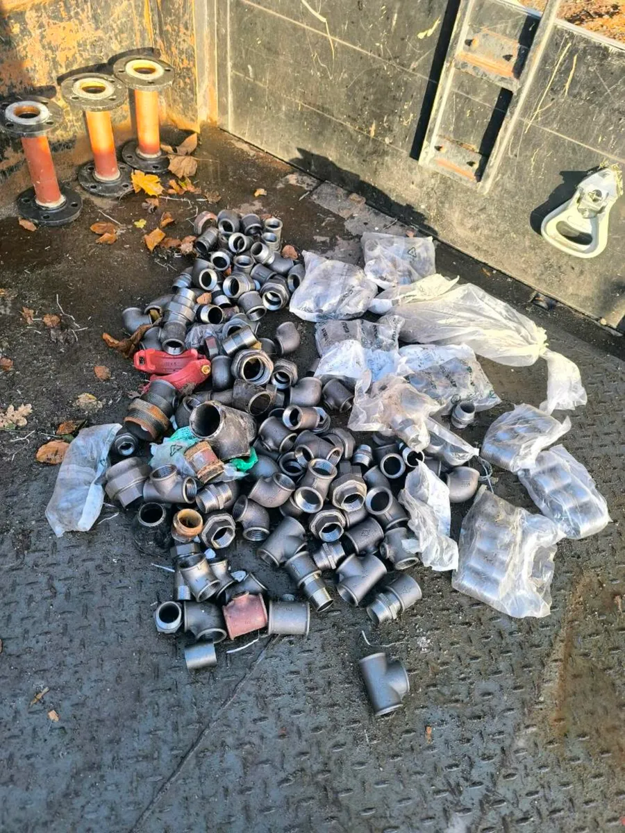 All new pipe. Fittings - Image 1