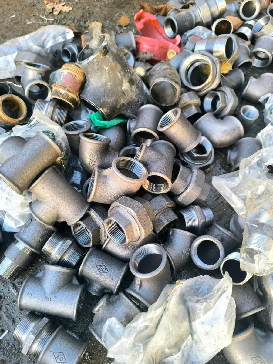 All new pipe. Fittings - Image 2