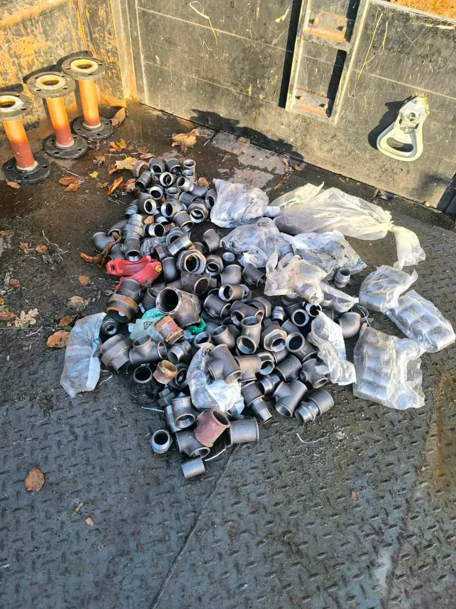 All new pipe. Fittings - Image 3