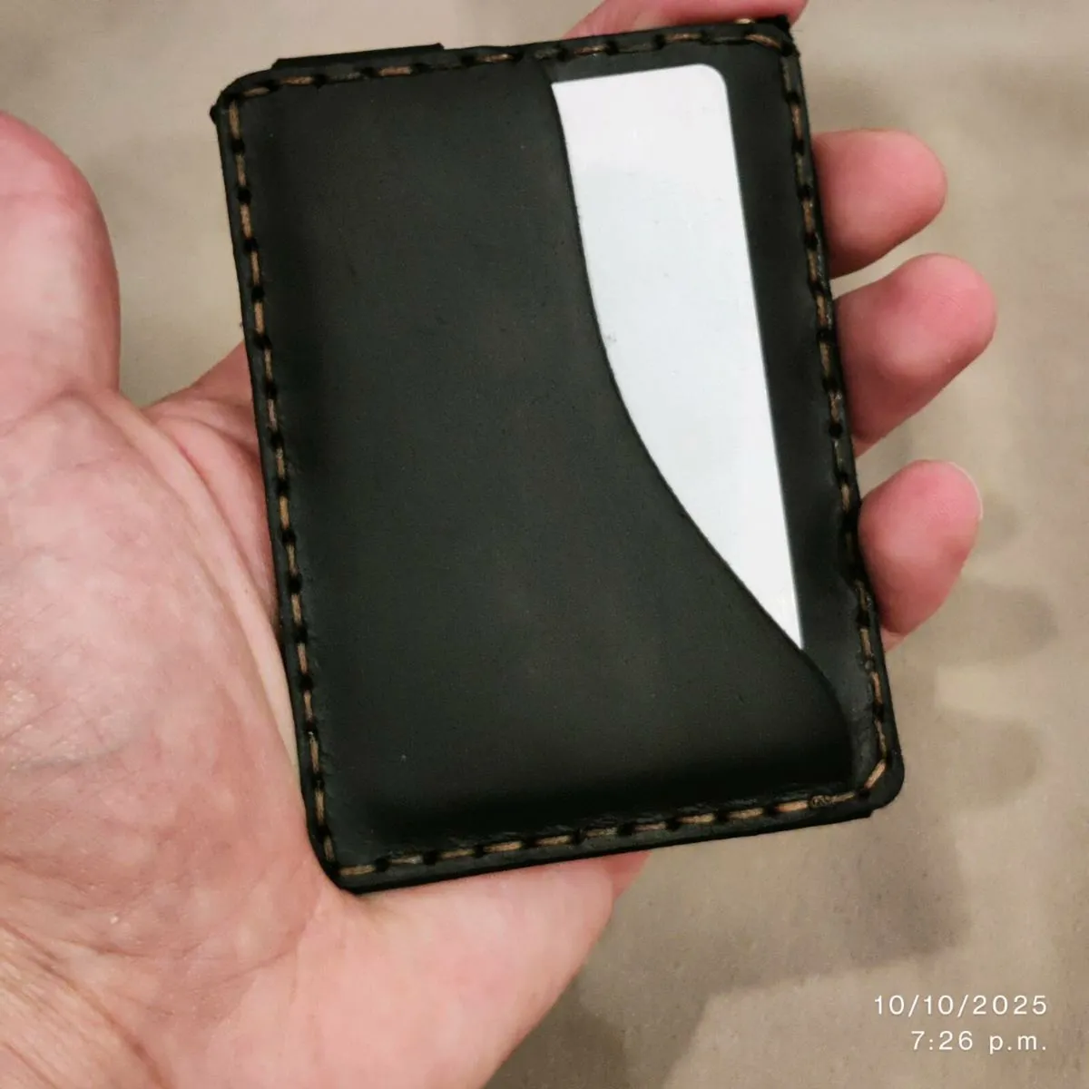 Cowhide leather wallet - Image 4