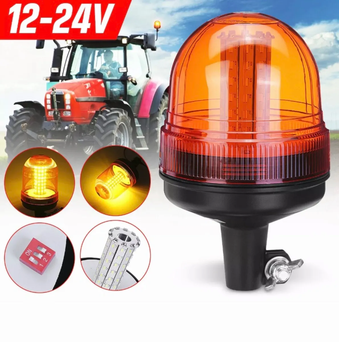 ONLY €20 LED AMBER BEACON - Image 2