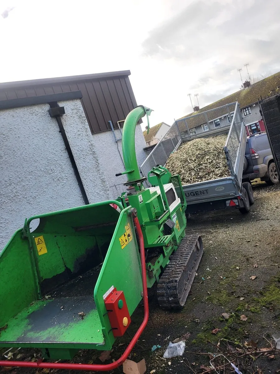 Wood chipping service