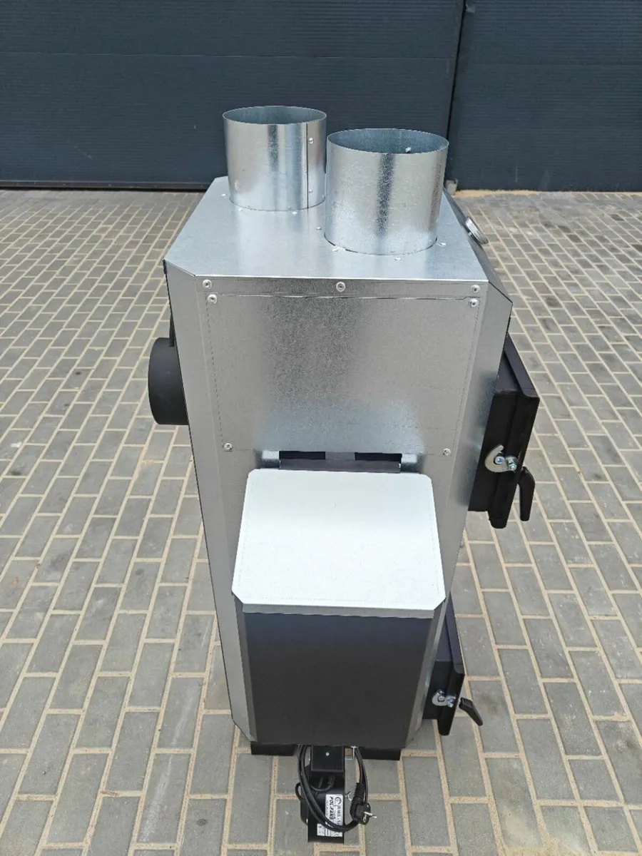 NG30 kw air heater (up to 400 m2) forused oil+wood - Image 3
