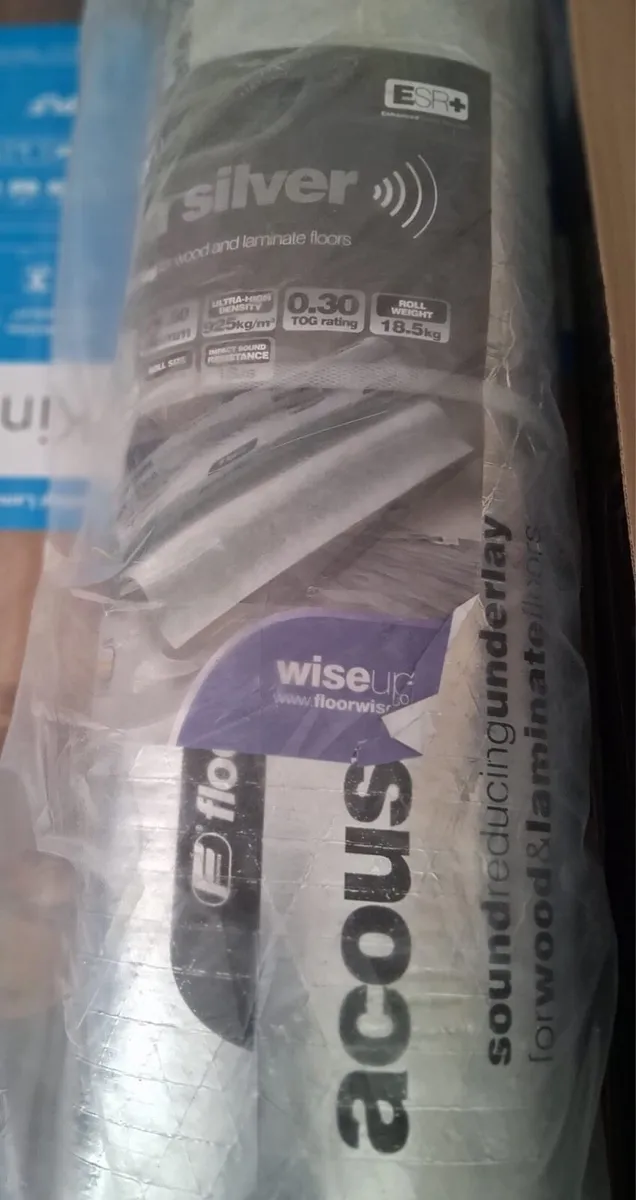 8.5 square meters of 12mm grey laminate floor. - Image 3