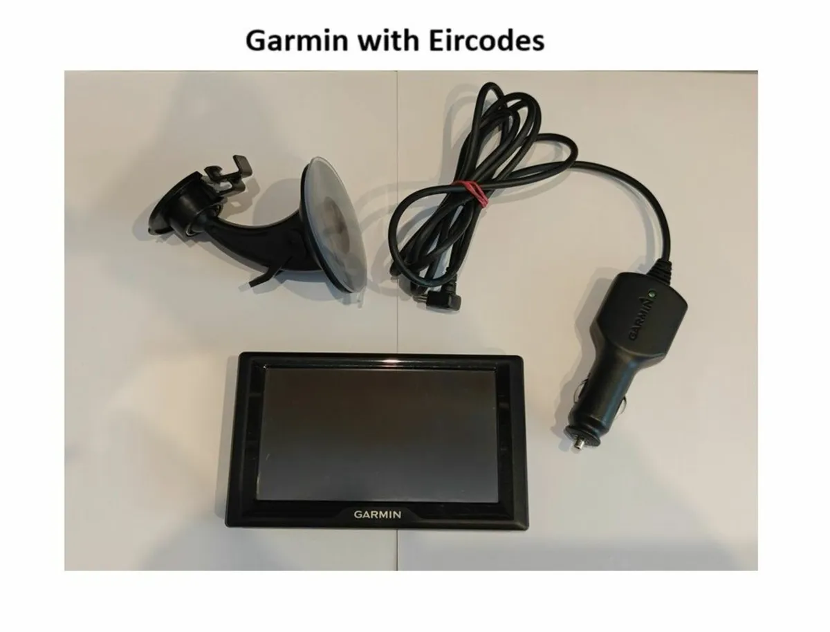 Garmin sat nav - New 2025 Map - Eircodes - Image 1
