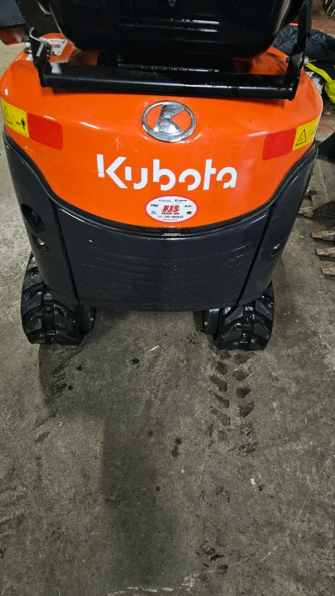 Kubota K008-3.  57 hours on the clock - Image 4