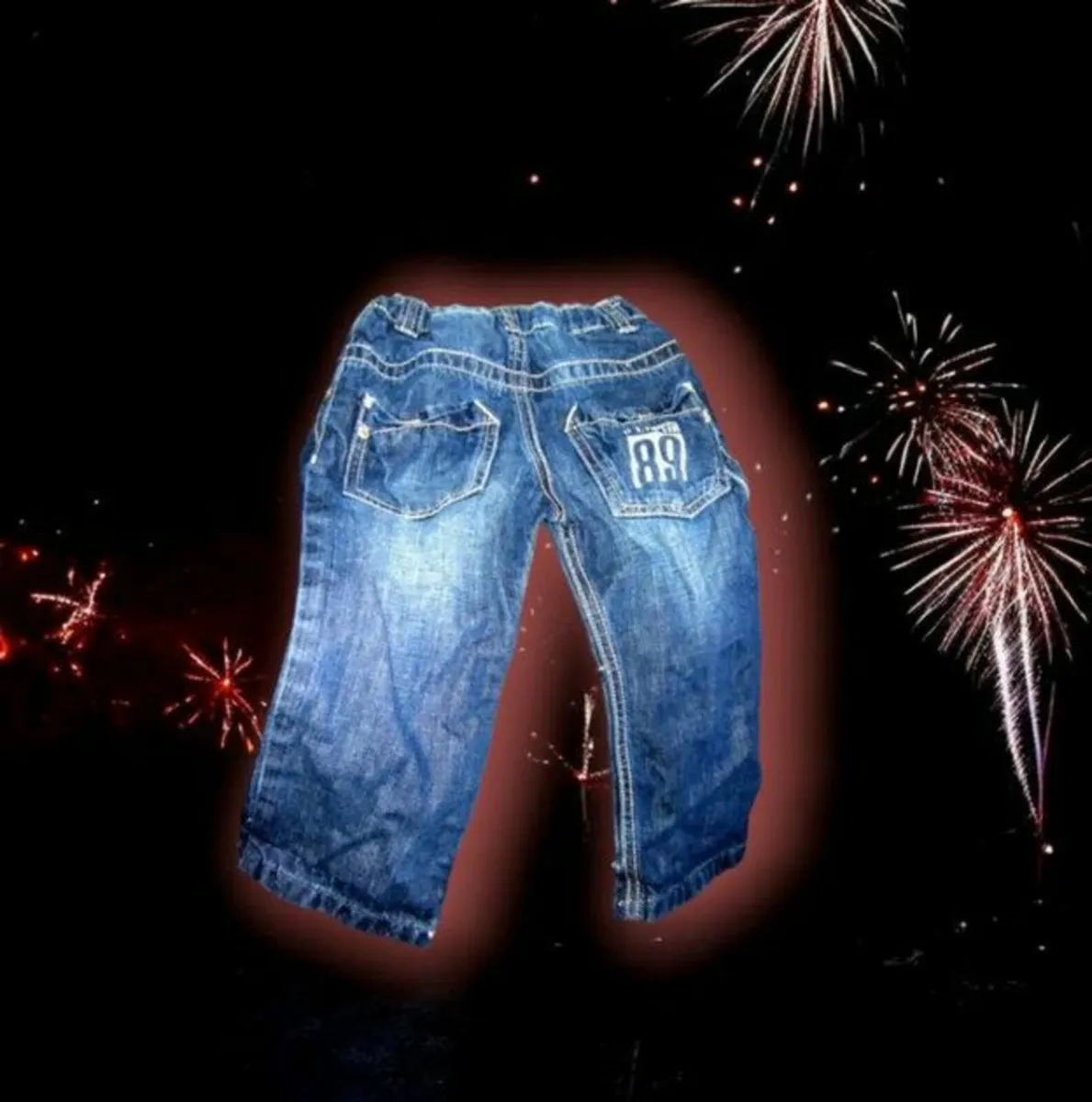 Authentic Vintage DKNY Toddler Jeans - Image 3