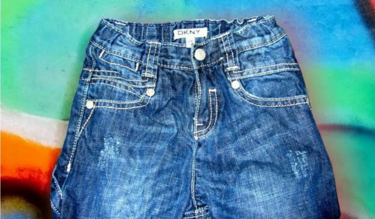 Authentic Vintage DKNY Toddler Jeans - Image 4