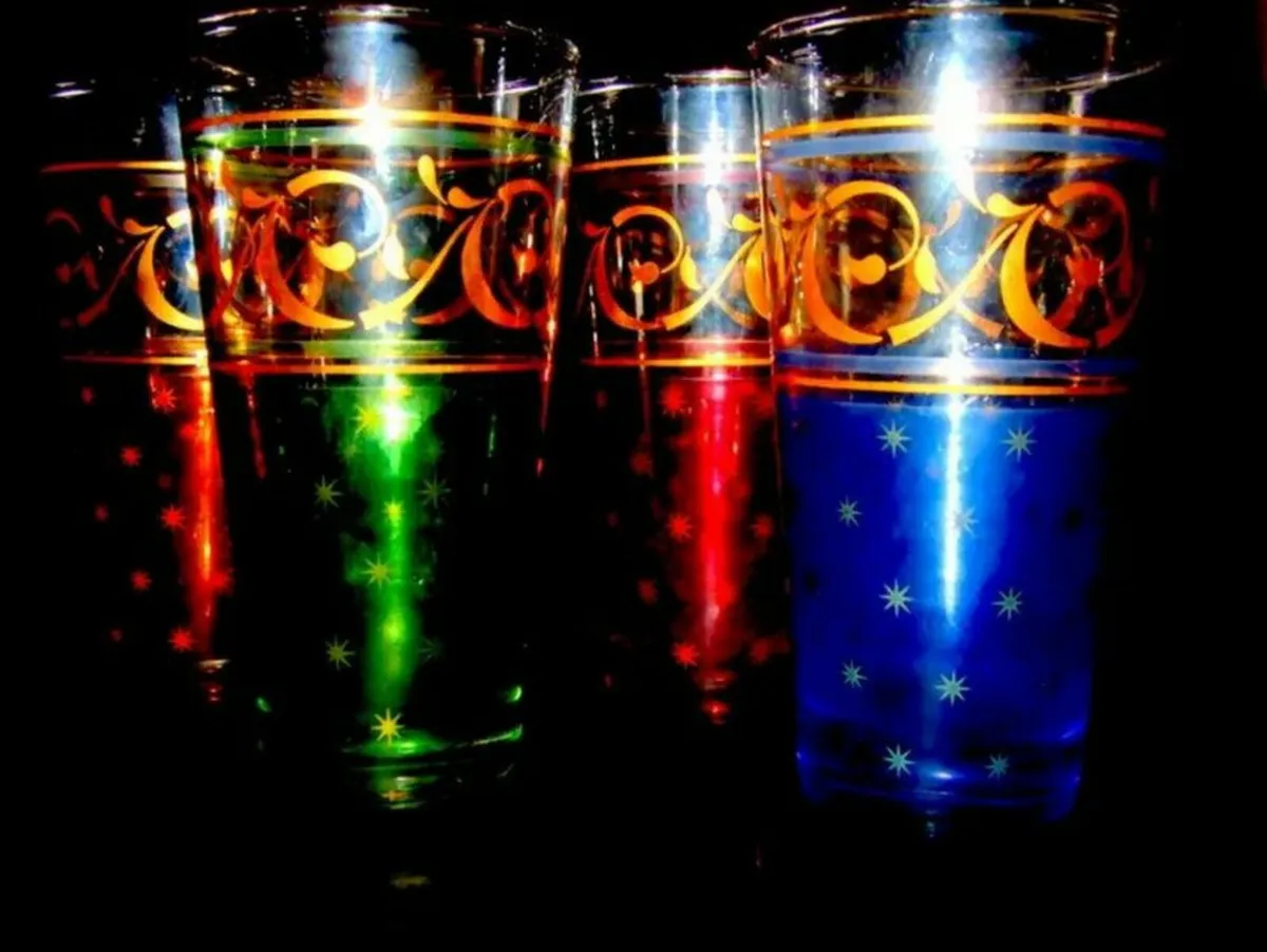 Vintage Harrods 'Marrakesh' Cocktail Glasses - Image 1