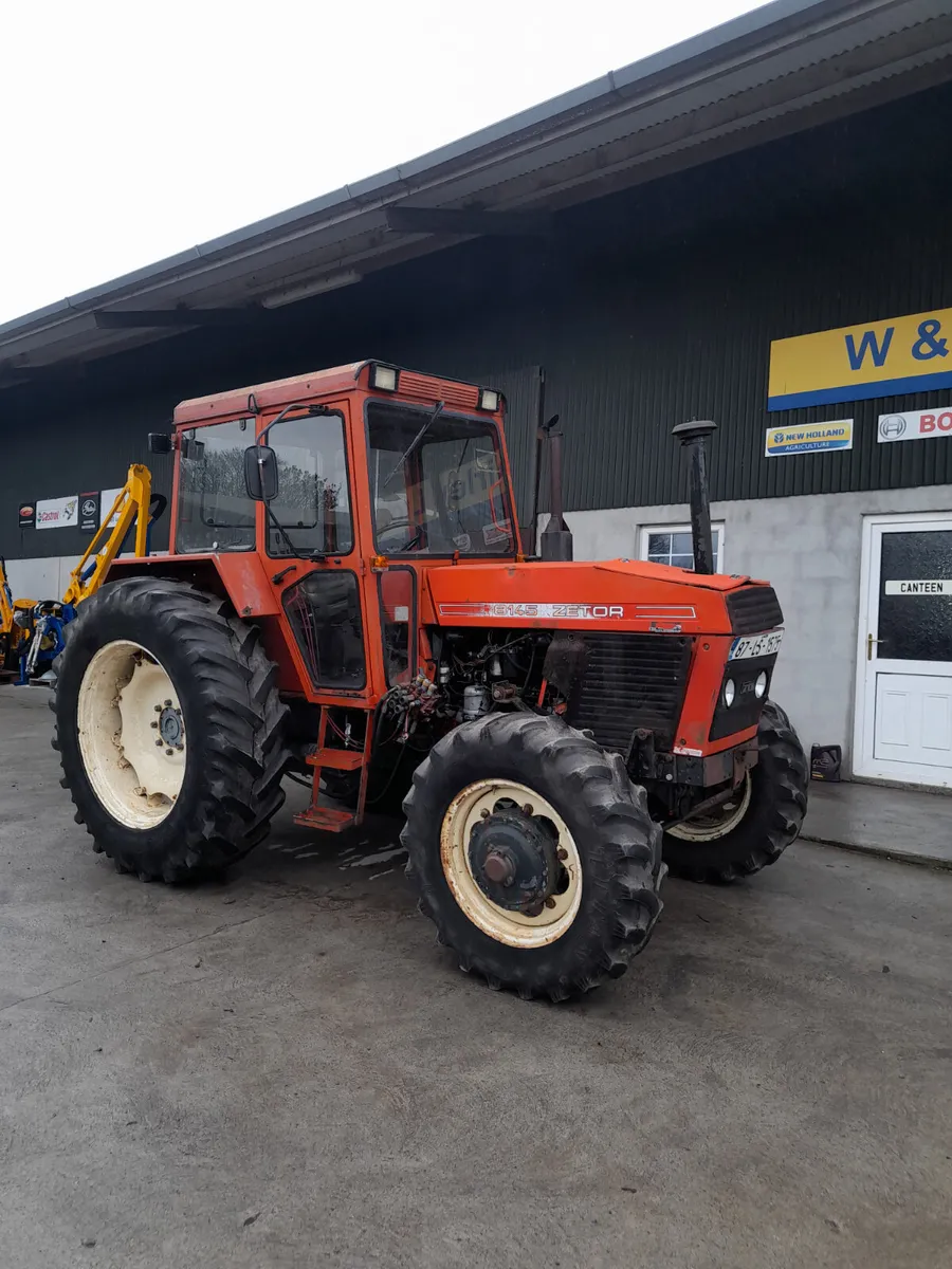 Zetor 8145, cw loader - Image 1