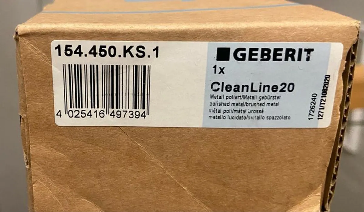 Geberit installation set for CleanLine shower channels,and in channel - Image 3