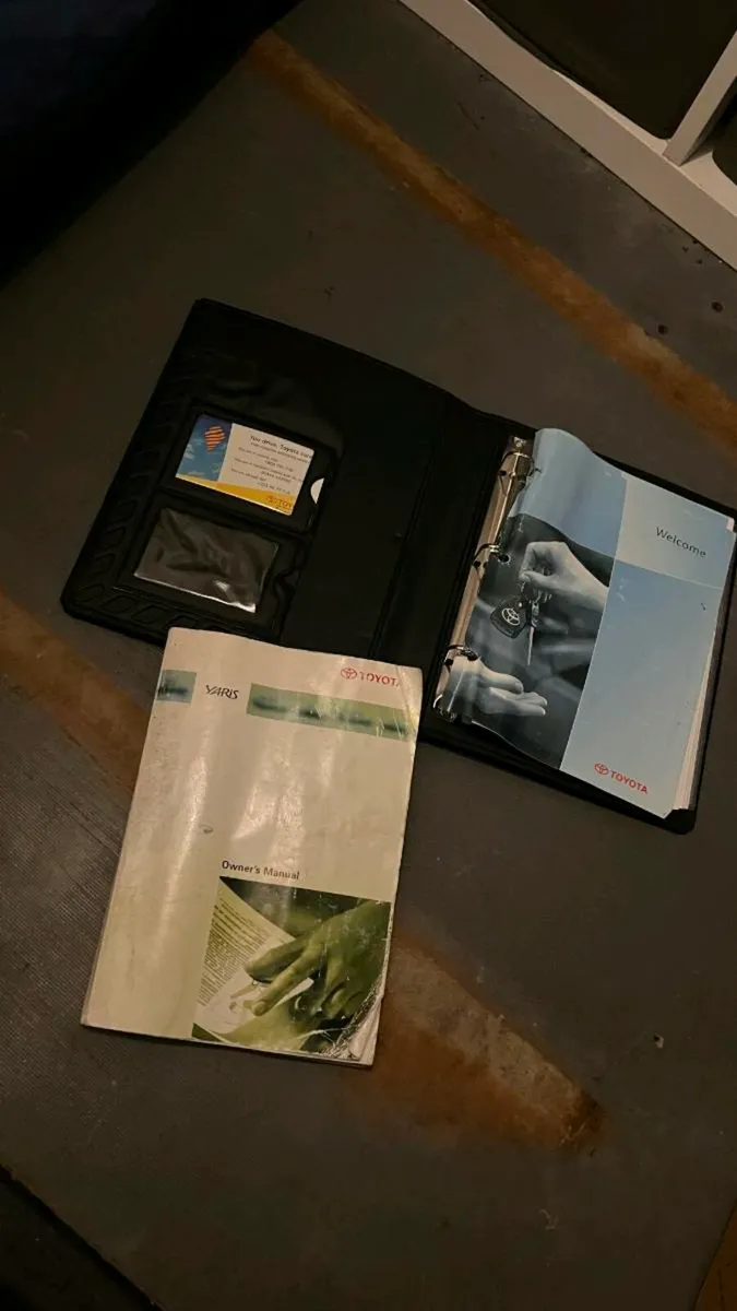 Toyota Yaris – Owner’s Manual - Image 1