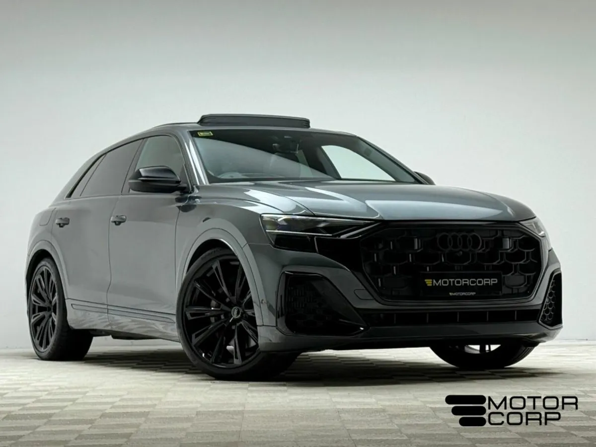 Audi Q8 55 TFSI E S LINE BLK ED 394HP QUATTRO *HUG - Image 1