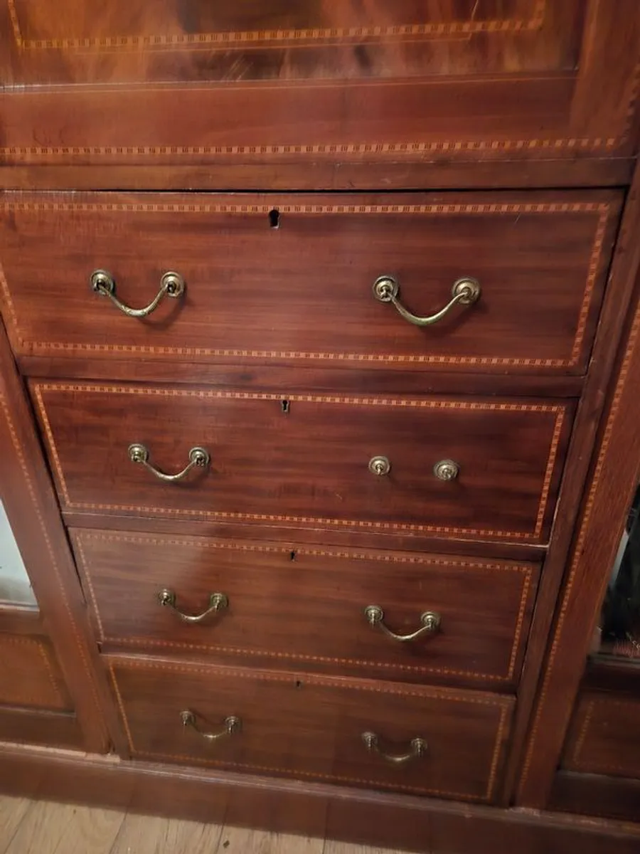 Antique Wardrobe For Sale - Image 4