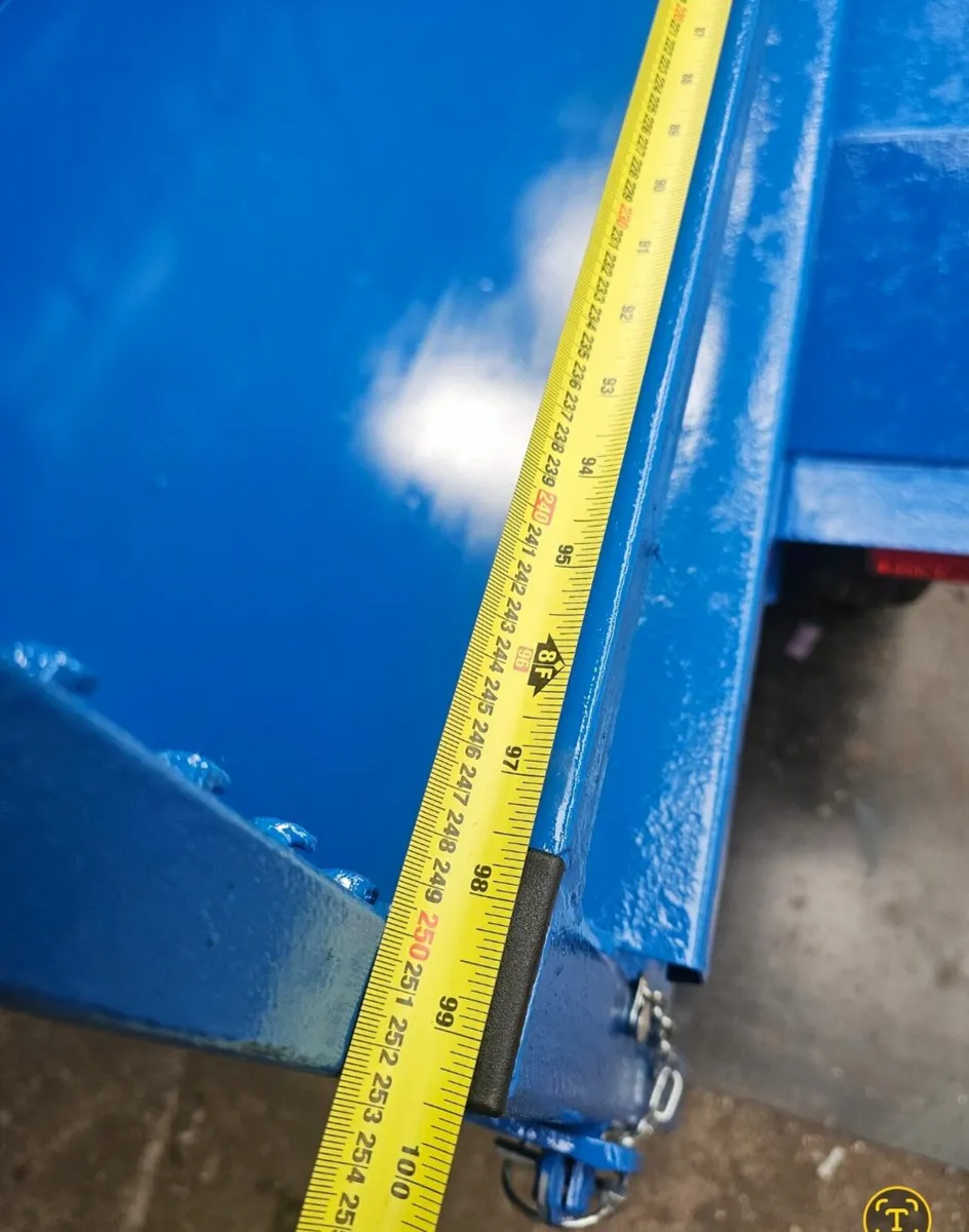 8x5 steel trailer for sale €2200 - Image 4