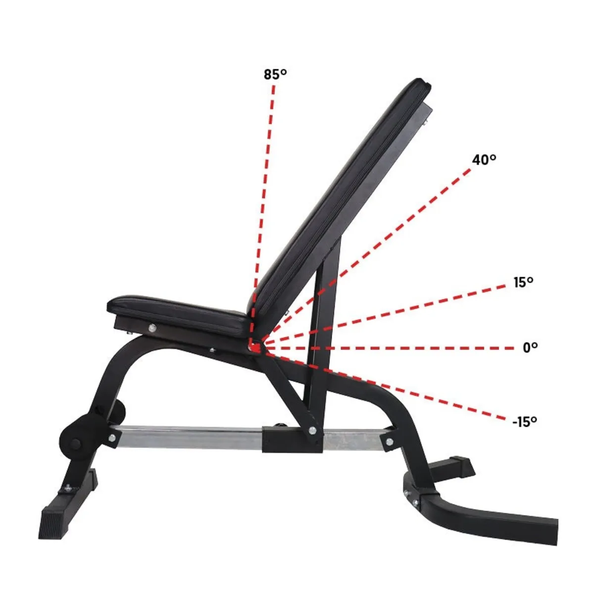 Hit Fitness SB42 Deluxe Utility Weight Bench - Image 2