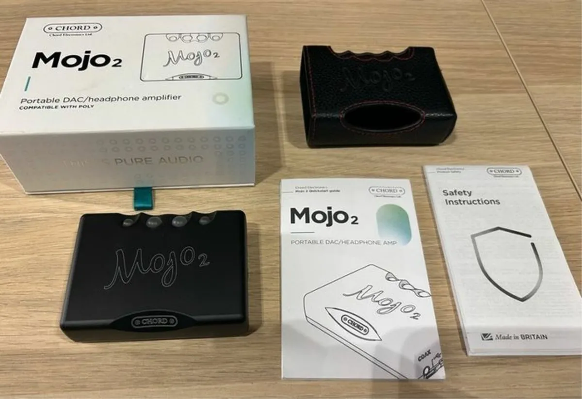 Chord Mojo 2 DAC/AMP  with leather case - Image 1