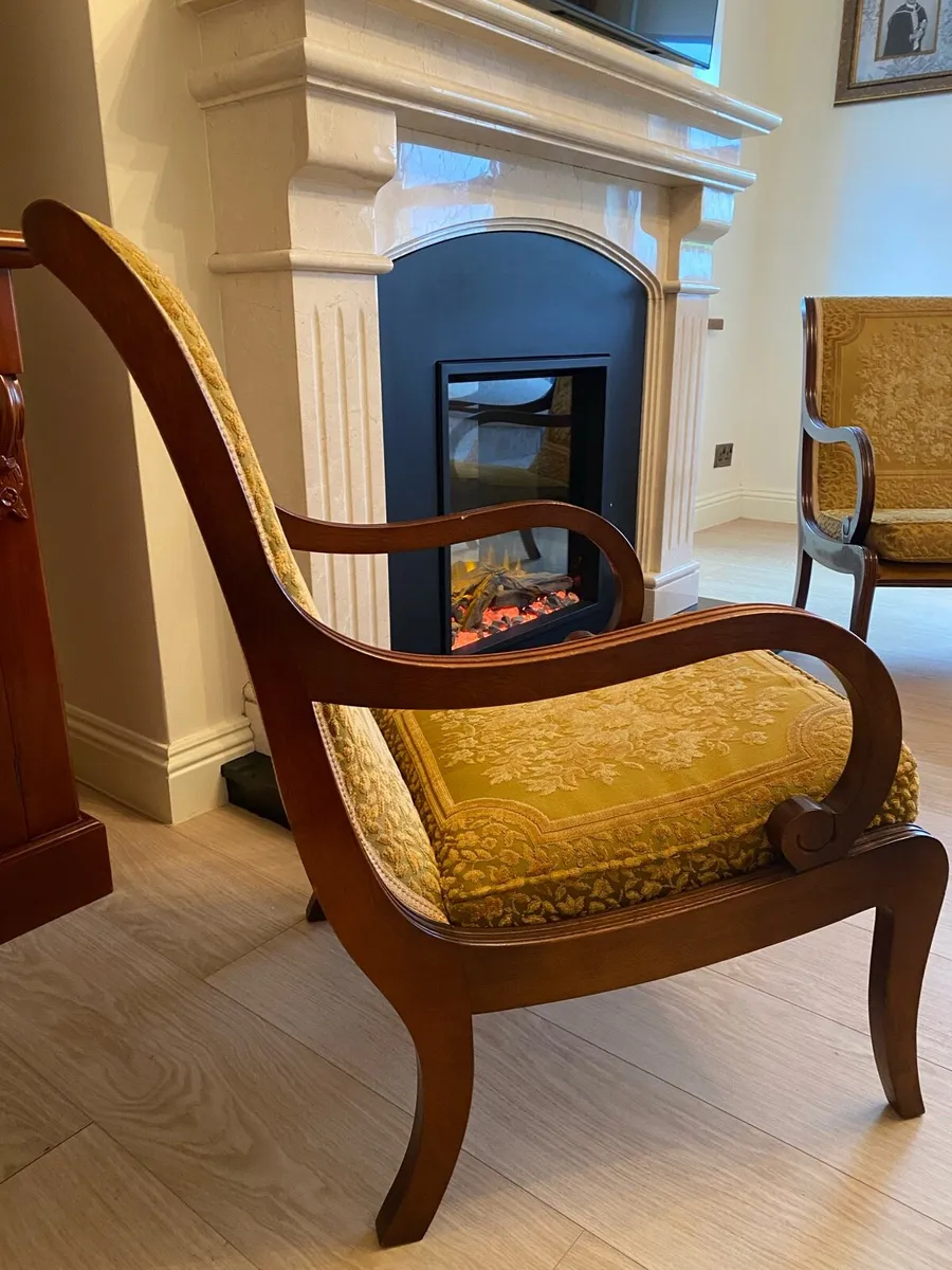 Pair of Fire Side chairs - Image 1