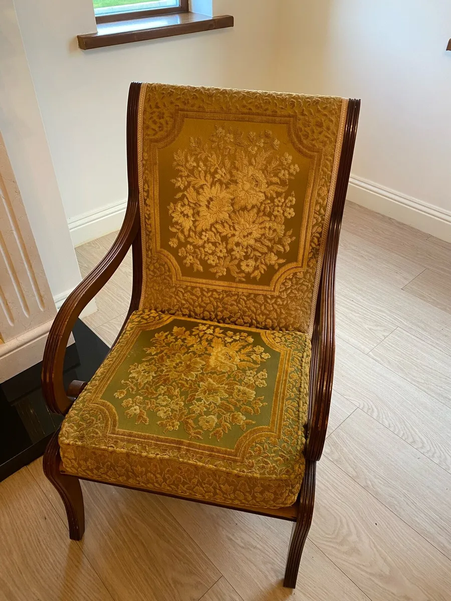 Pair of Fire Side chairs - Image 4