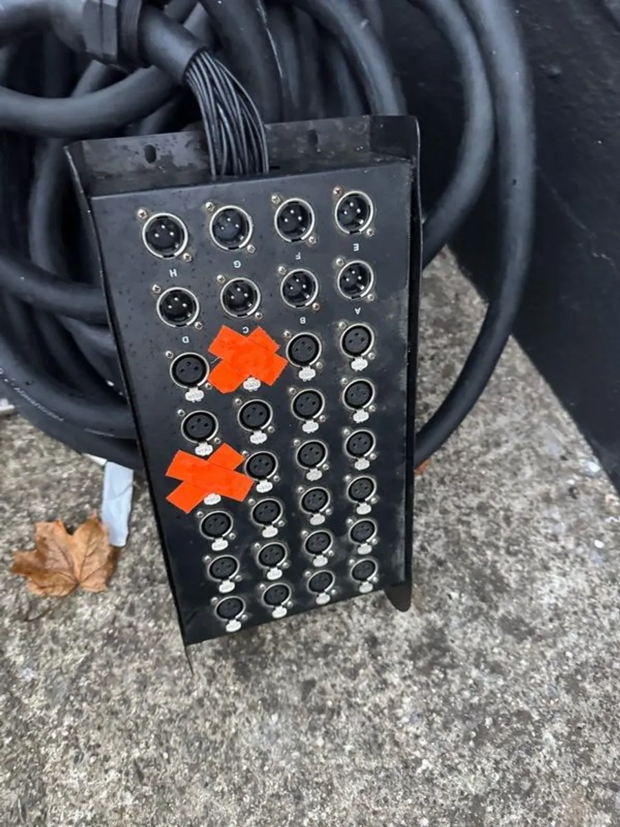 24/8 Multicore 32 Channel multicore stage box loom - Image 1