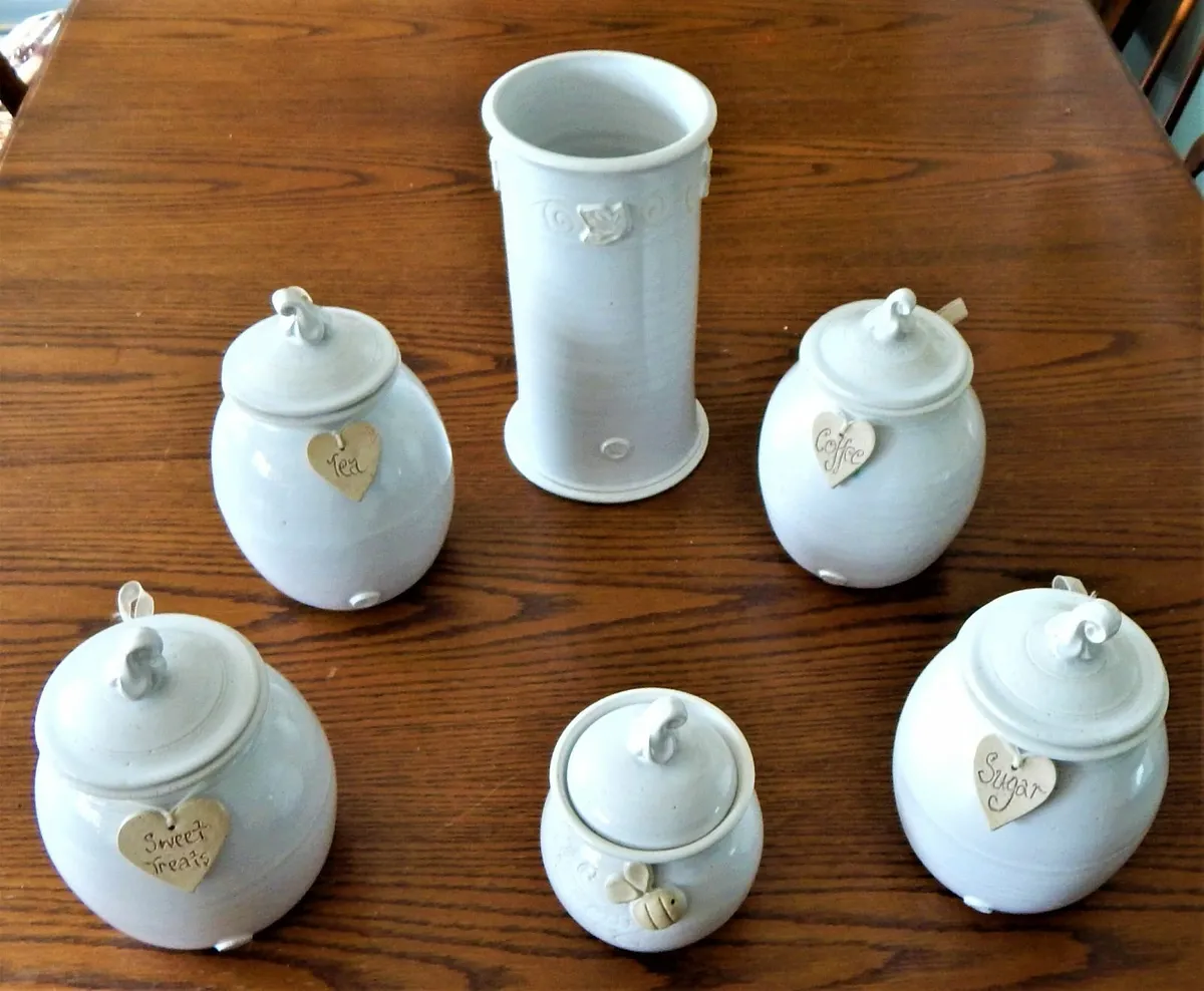 Collection of Handmade Ballyelland Pottery Pieces - Image 2