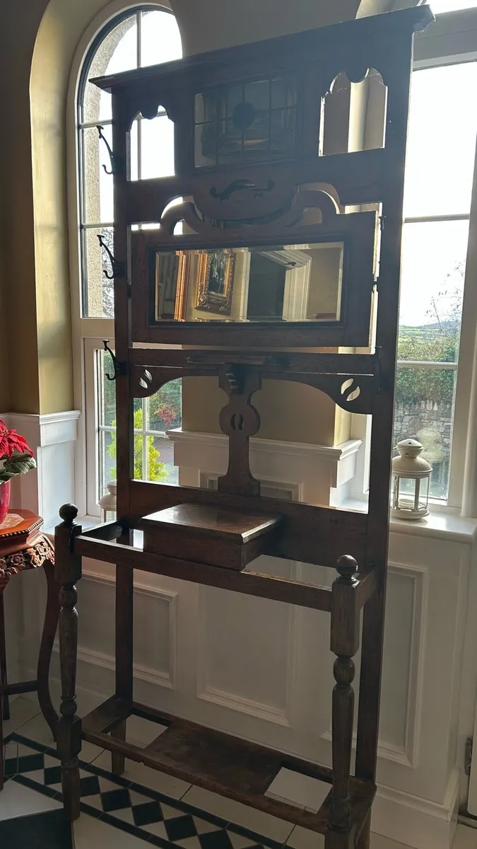 Antique hall stand