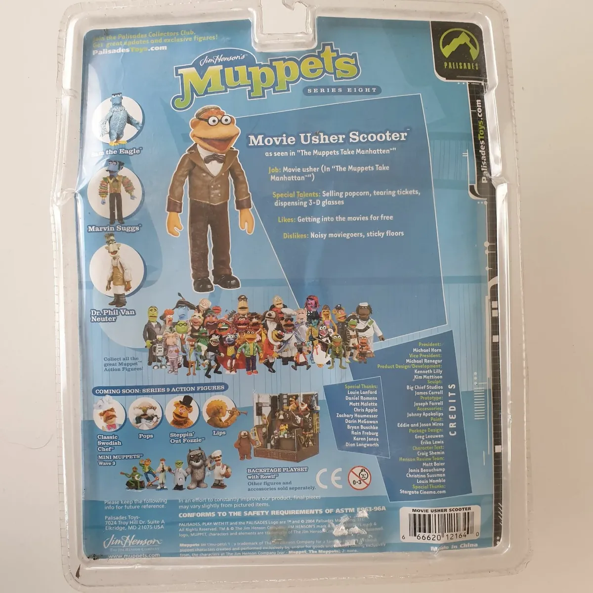 Scooter Muppets 2004 palisades figure boxed - Image 2