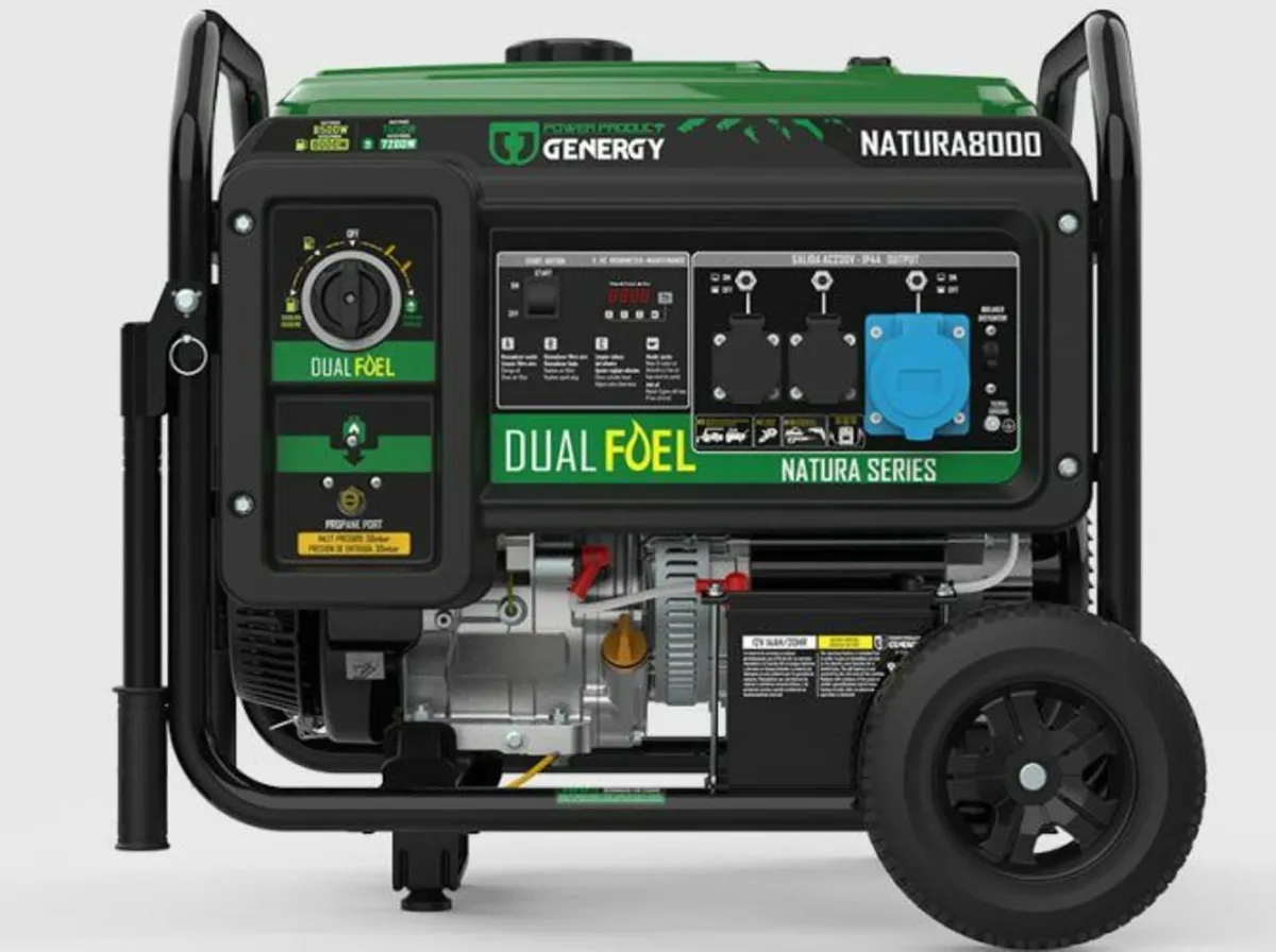 Genergy 10kVA Generator Bi-Fuel (Petrol / Propane) - Image 2