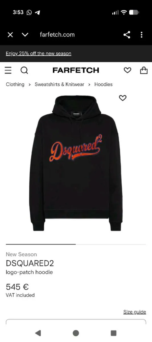 Dsquared2 luxury hoodie - Image 3