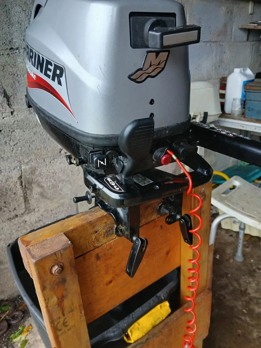Mariner 6hp four stroke outboard engine - Image 2