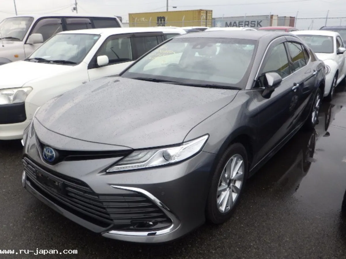 TOYOTA CAMRY HYBRID 2021 GREY - Image 1