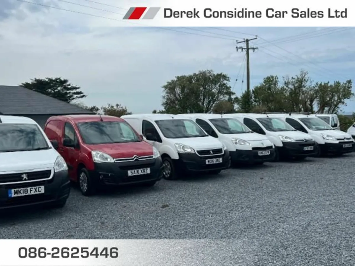 Citroen Berlingo & Peugeot Partner Vans 2012 - 201 - Image 1