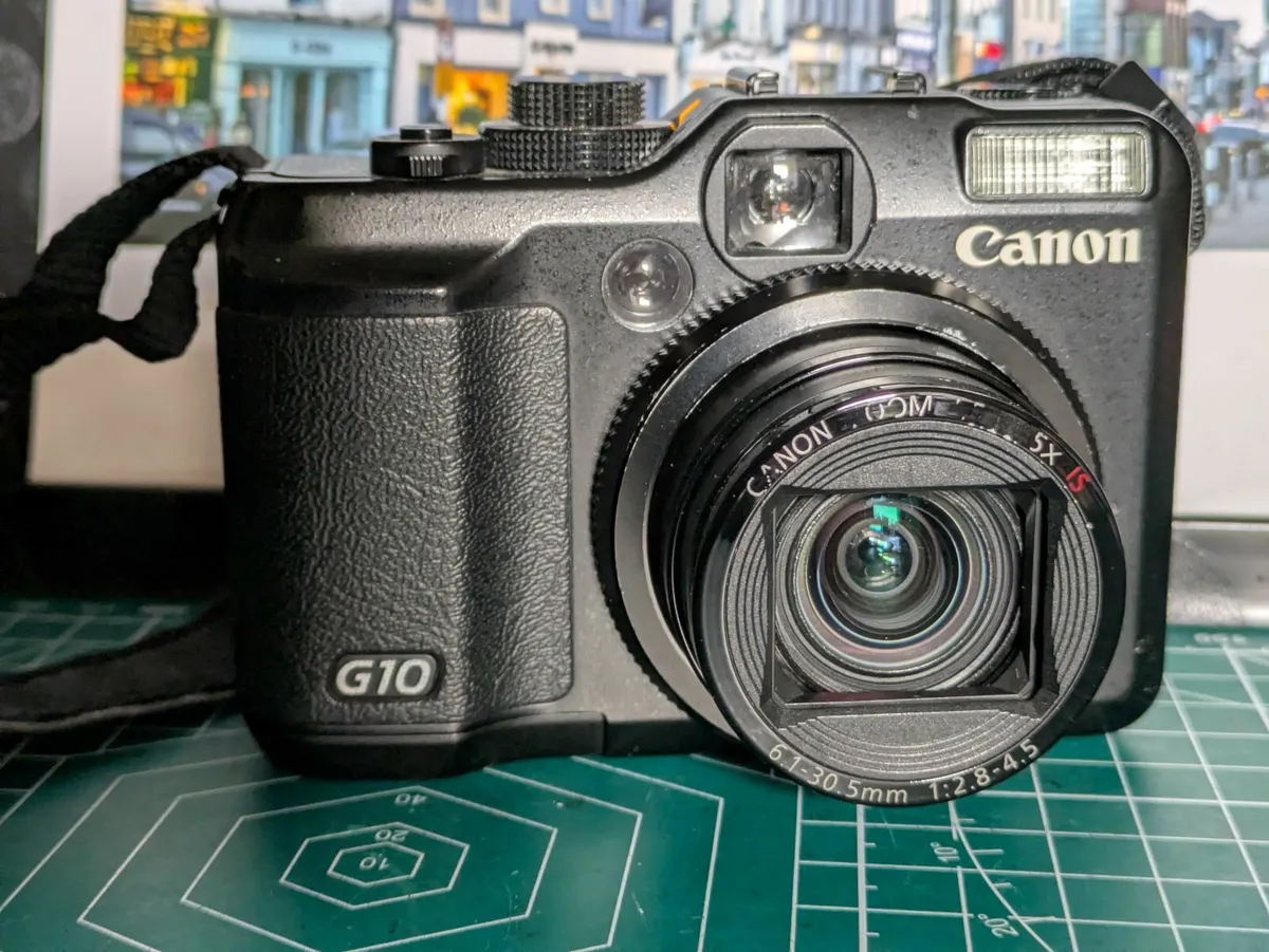 Canon G10 14MP CCD🌈 "Pro" compact 📸 RAW, ND - Image 3