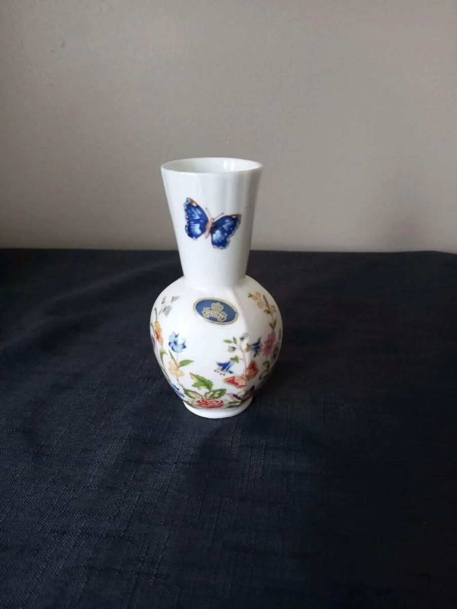 2 Aynsley China Vase's - Image 3