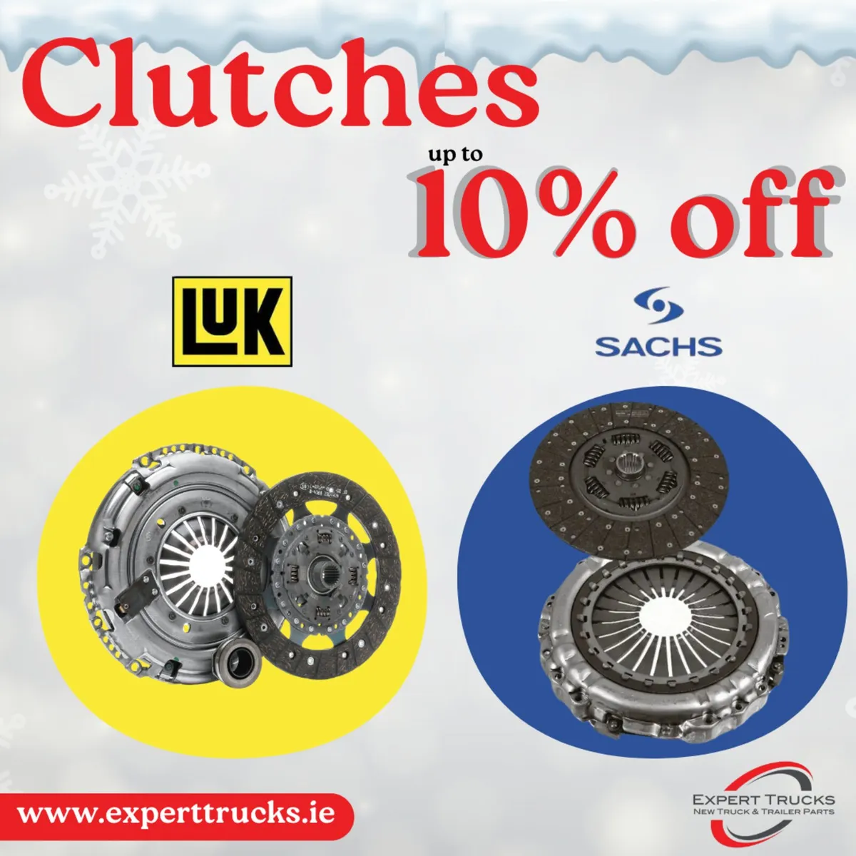 10% off LUK & SACHS CLUTCHES | Expert Trucks