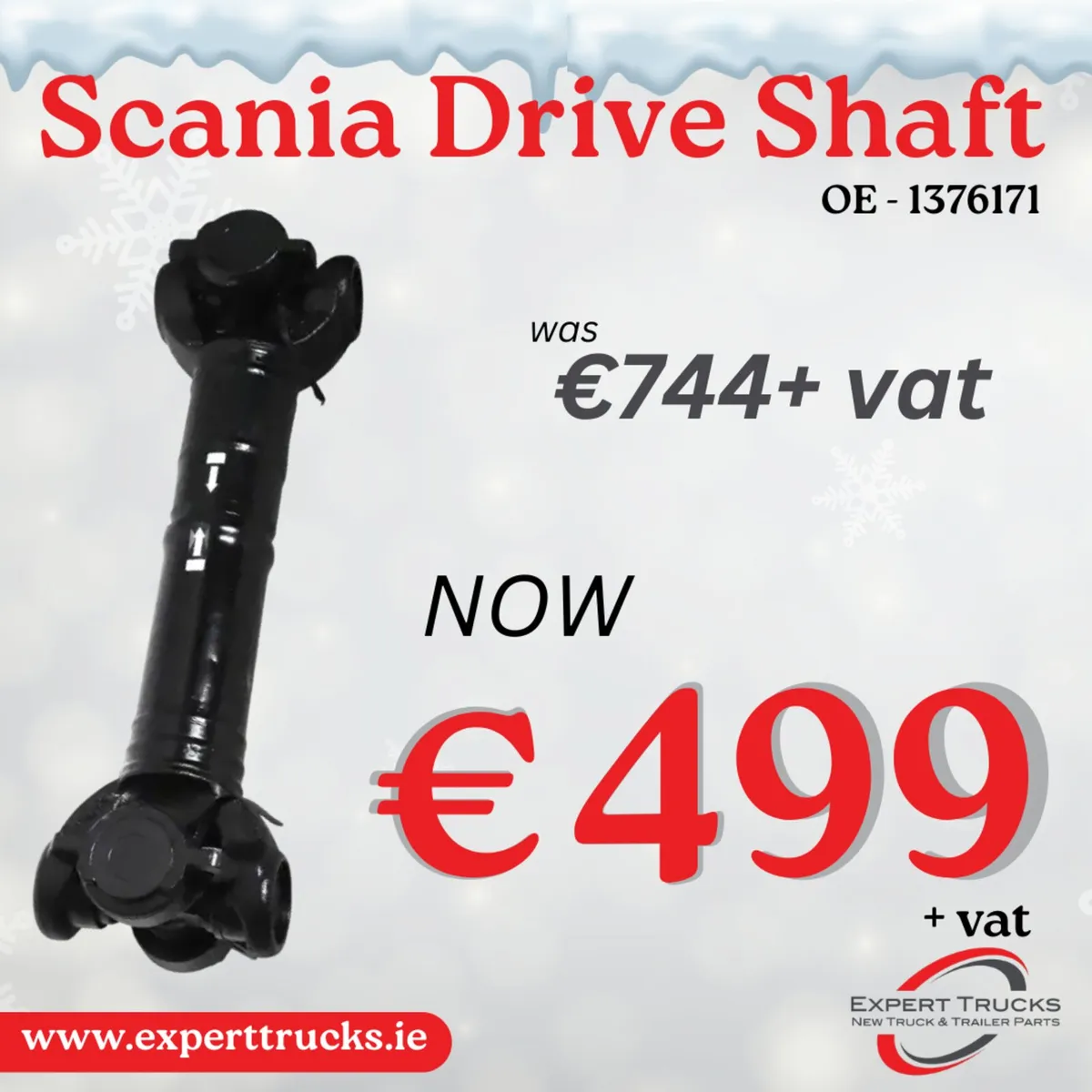 Scania Drive Shaft | €499 | Expert Trucks