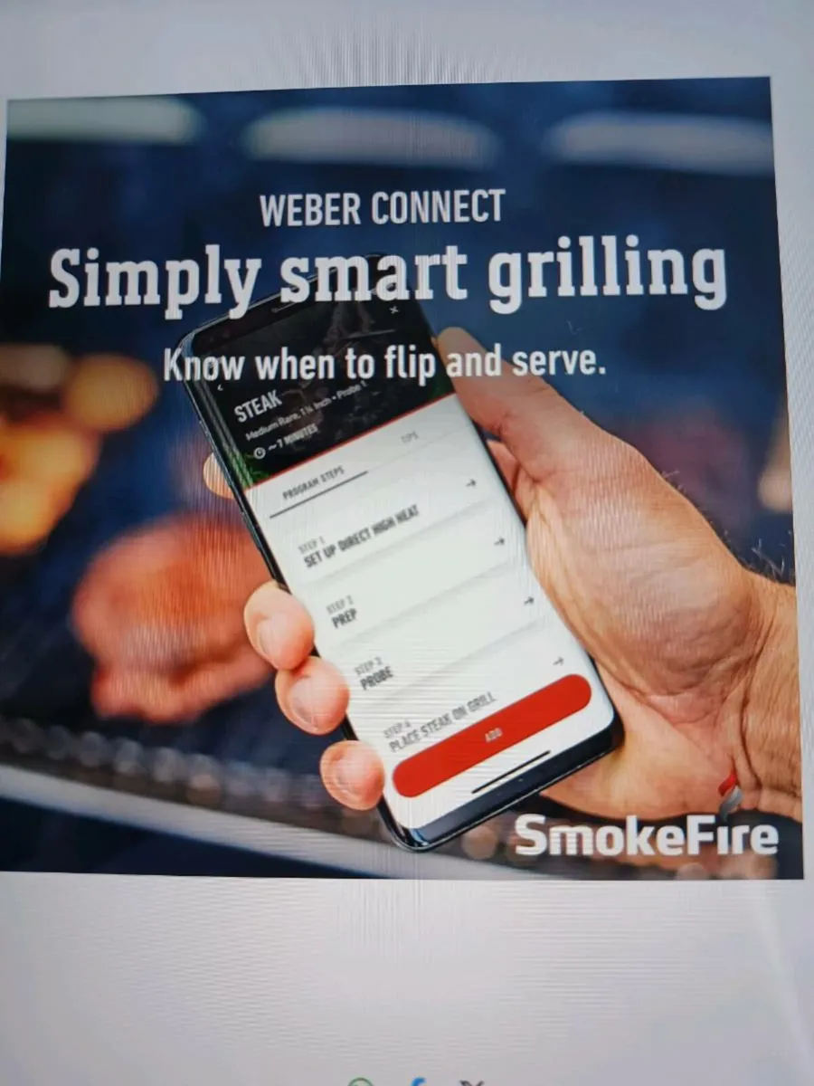 Weber Smoke Fire wood pellet grill - Image 4