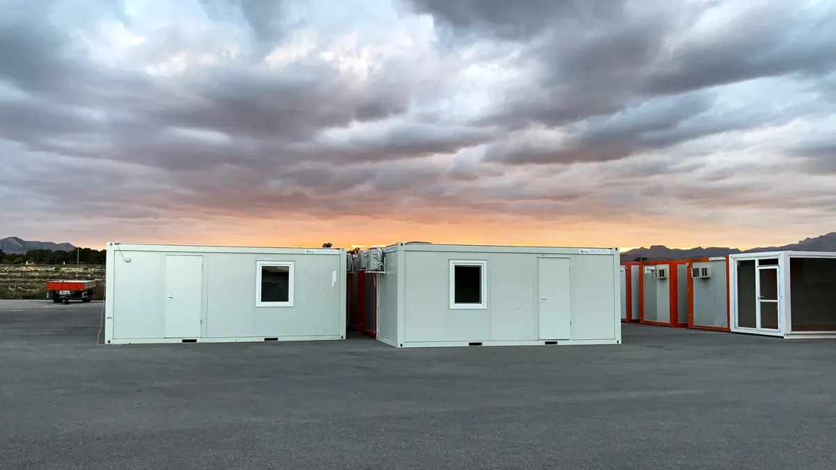 Modular Container Cabin Anti Vandal Office Canteen - Image 1